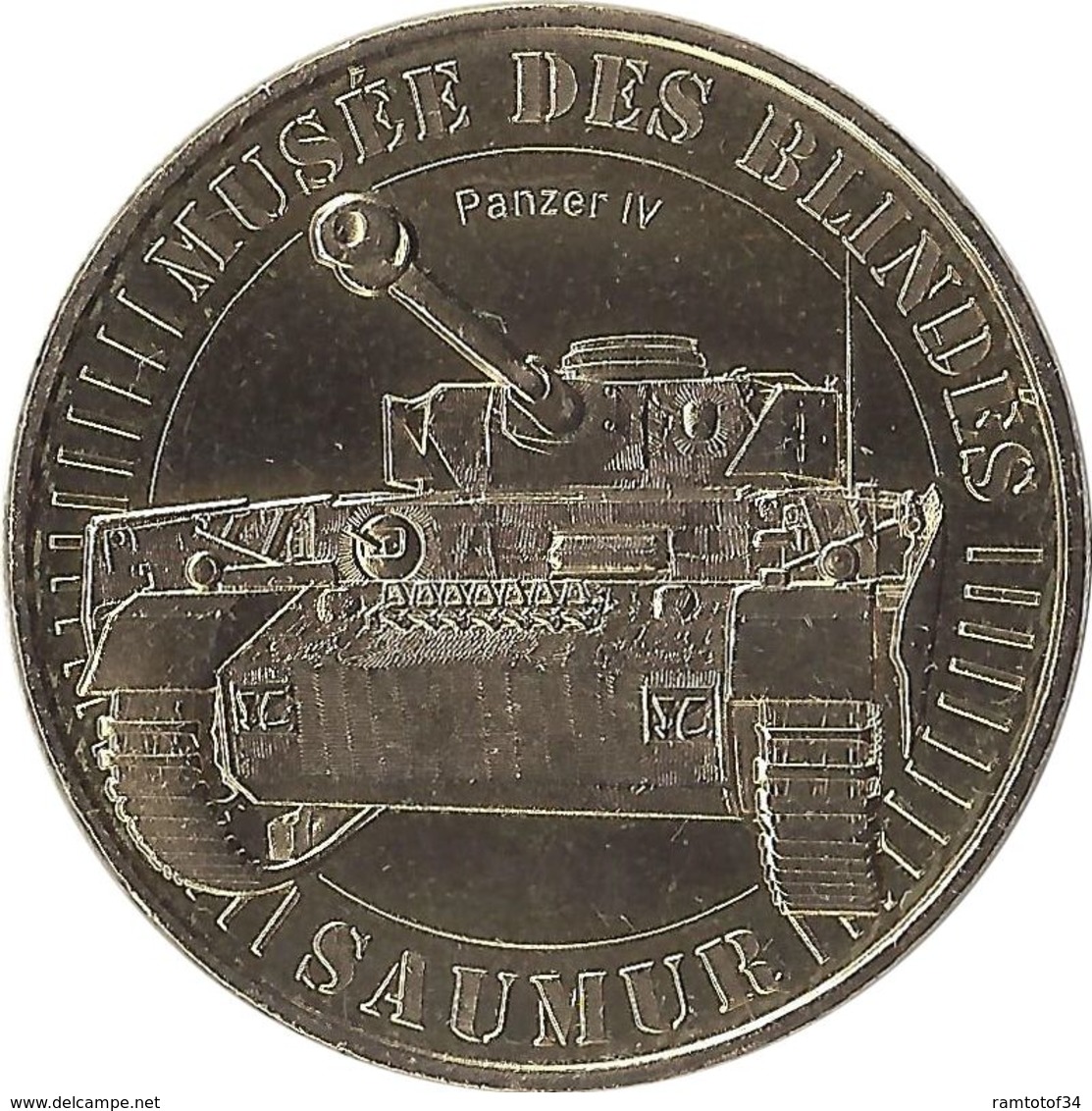 2019 MDP146 - SAUMUR - Musée Des Blindés 9 (Panzer IV) / MONNAIE DE PARIS - 2019