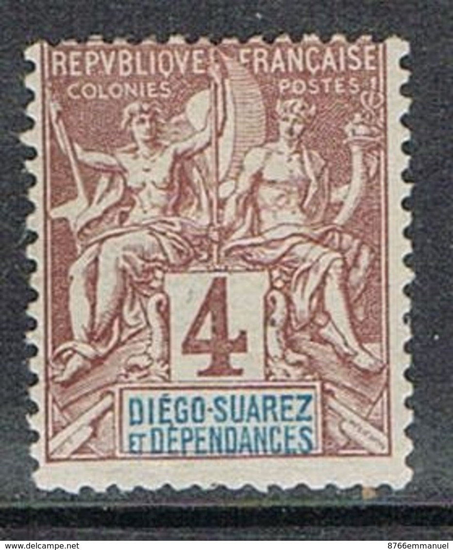 DIEGO-SUAREZ N°27 N* - Unused Stamps