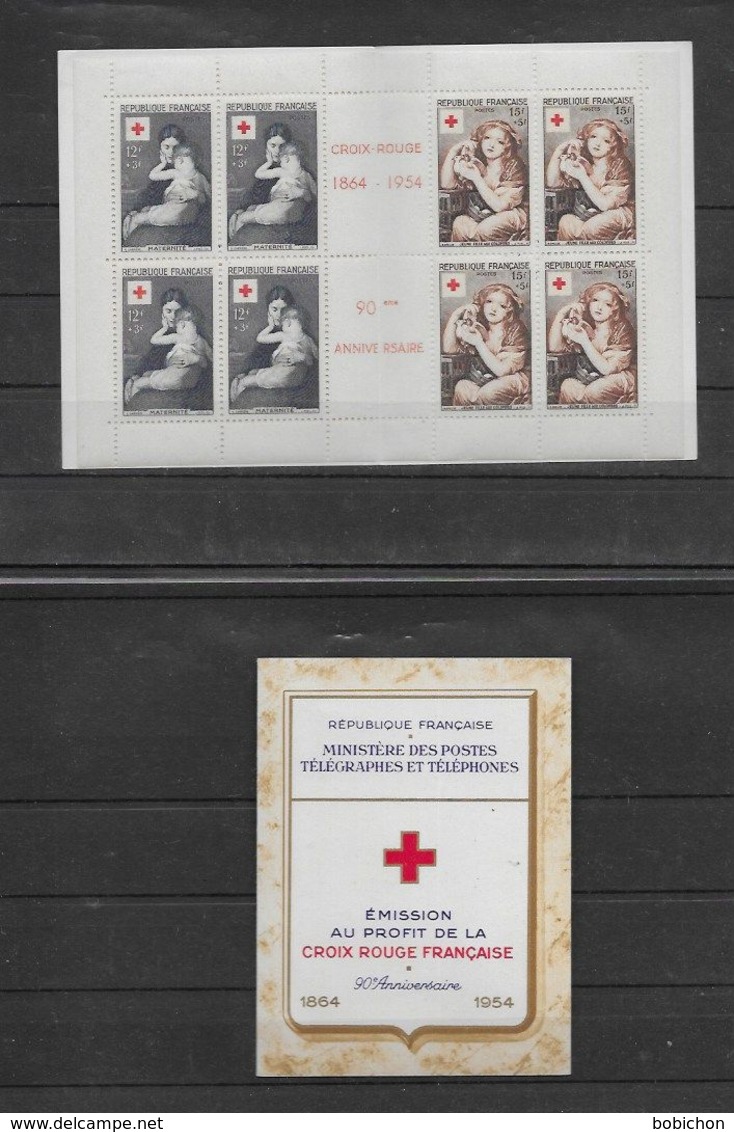 Carnet Croix Rouge De 1954 Neuf - Red Cross