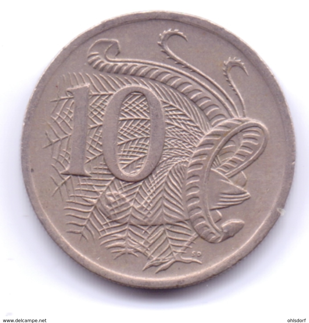 AUSTRALIA 1976: 10 Cents, KM 65 - 10 Cents