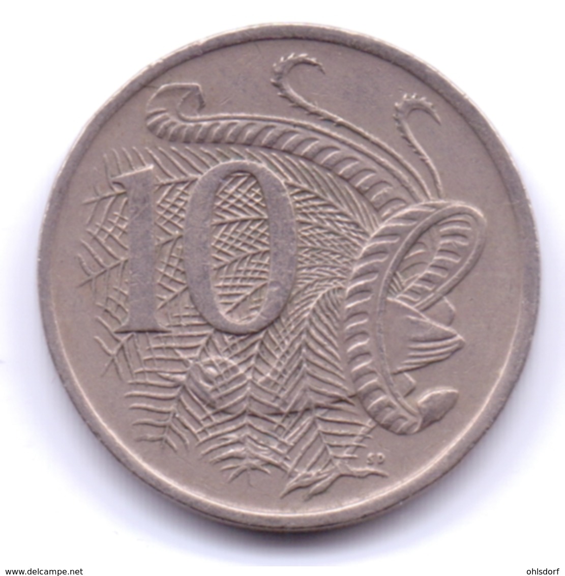 AUSTRALIA 1970: 10 Cents, KM 65 - 10 Cents