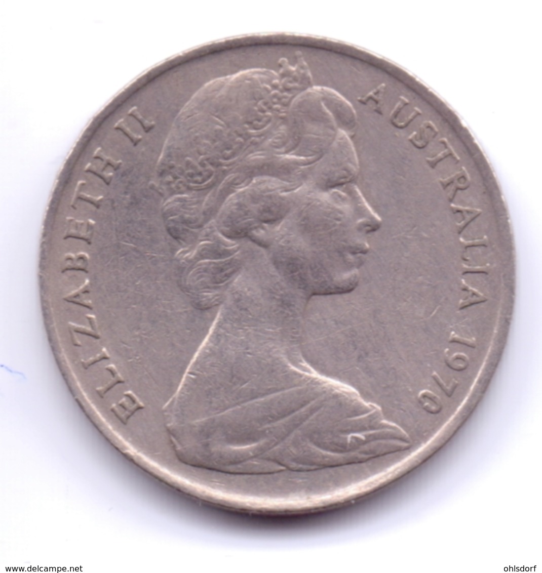 AUSTRALIA 1970: 10 Cents, KM 65 - 10 Cents