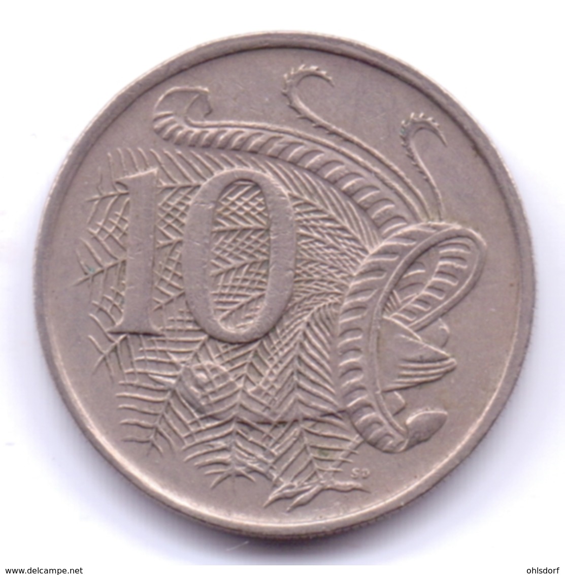 AUSTRALIA 1969: 10 Cents, KM 65 - 10 Cents