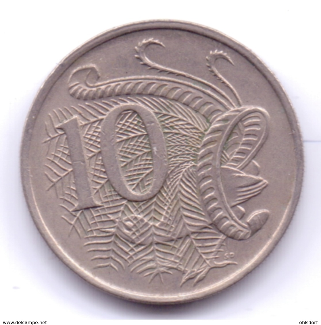 AUSTRALIA 1969: 10 Cents, KM 65 - 10 Cents