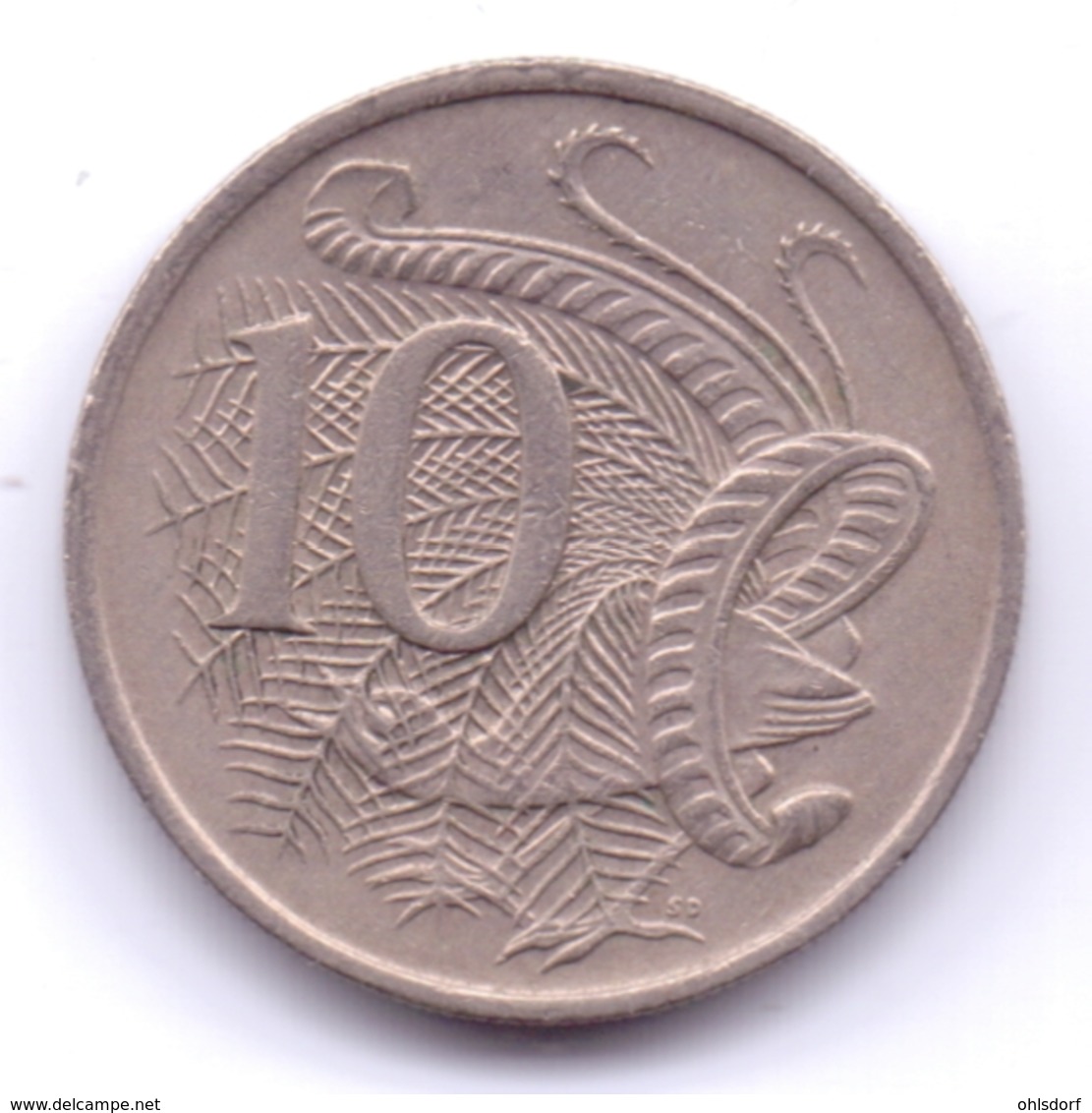 AUSTRALIA 1968: 10 Cents, KM 65 - 10 Cents