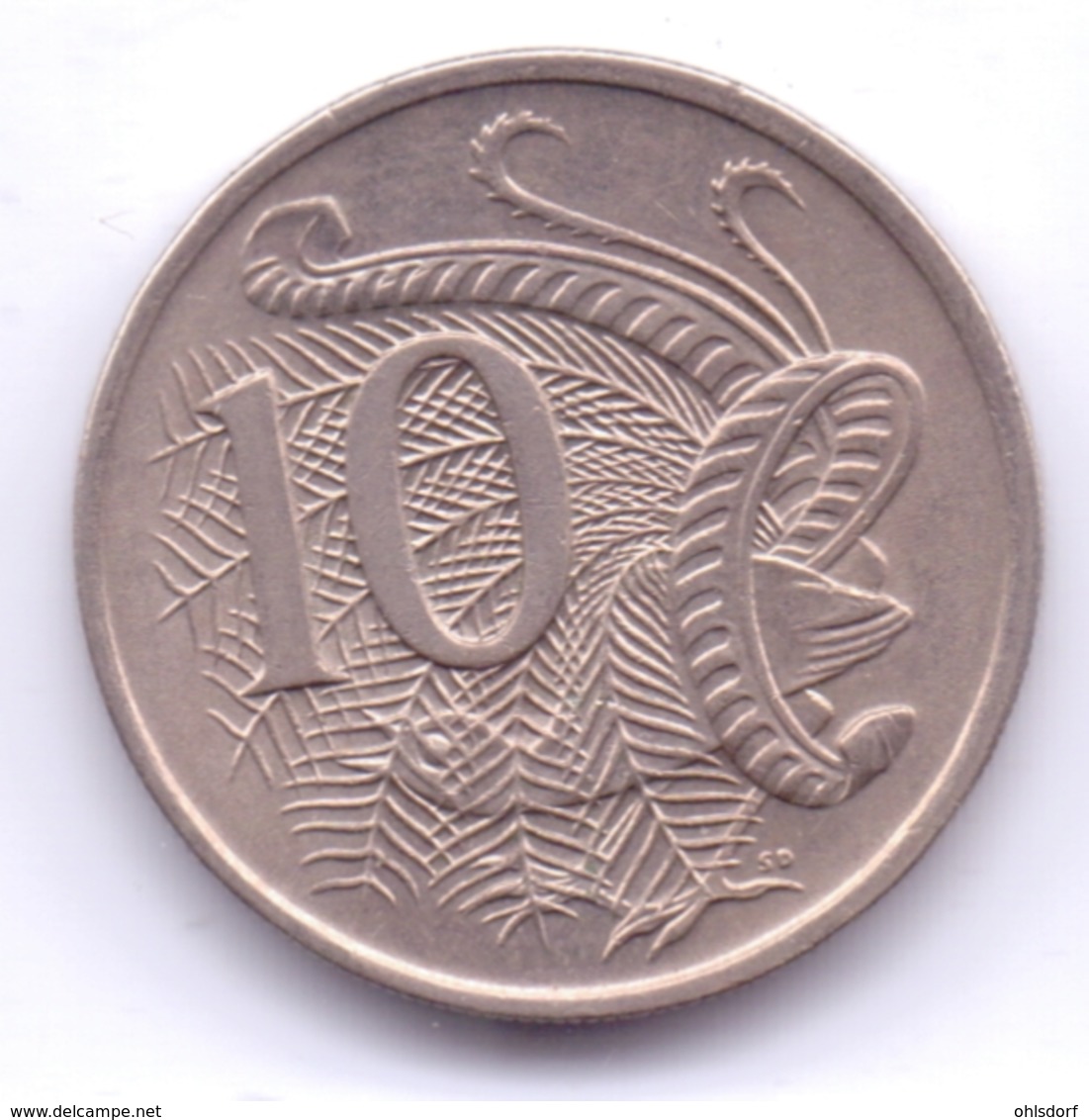 AUSTRALIA 1968: 10 Cents, KM 65 - 10 Cents