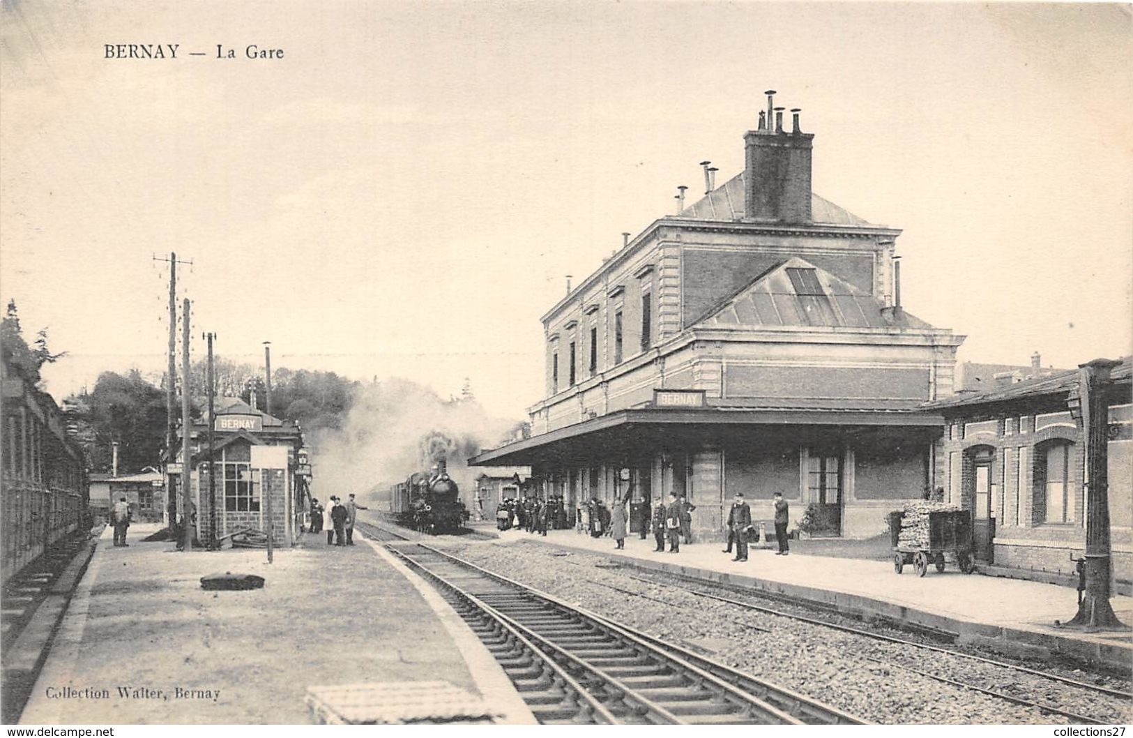 27-BERNAY- LA GARE - Bernay