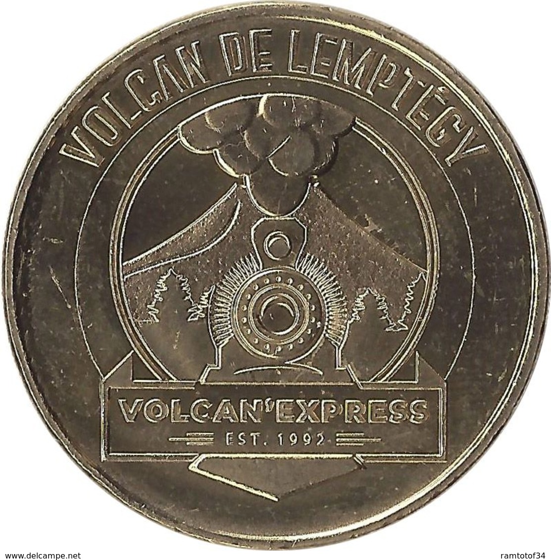 2019 MDP198 - SAINT-OURS-LES-ROCHES - Volcan De Lemptégy 1 (Volcan'Express) / MONNAIE DE PARIS - 2019