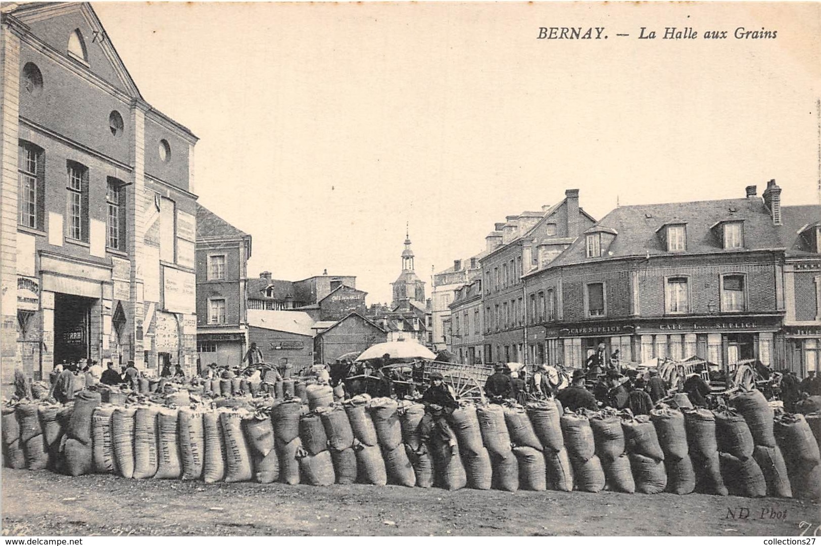 27-BERNAY- LA HALLE AUX GRAINS - Bernay