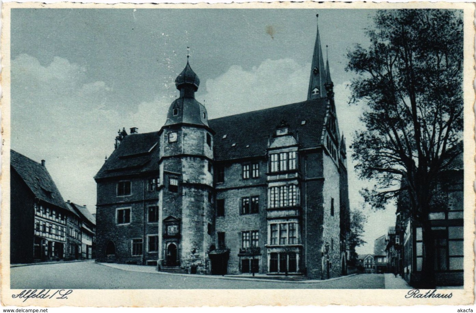 CPA AK Alfeld - Rathaus GERMANY (969763) - Alfeld