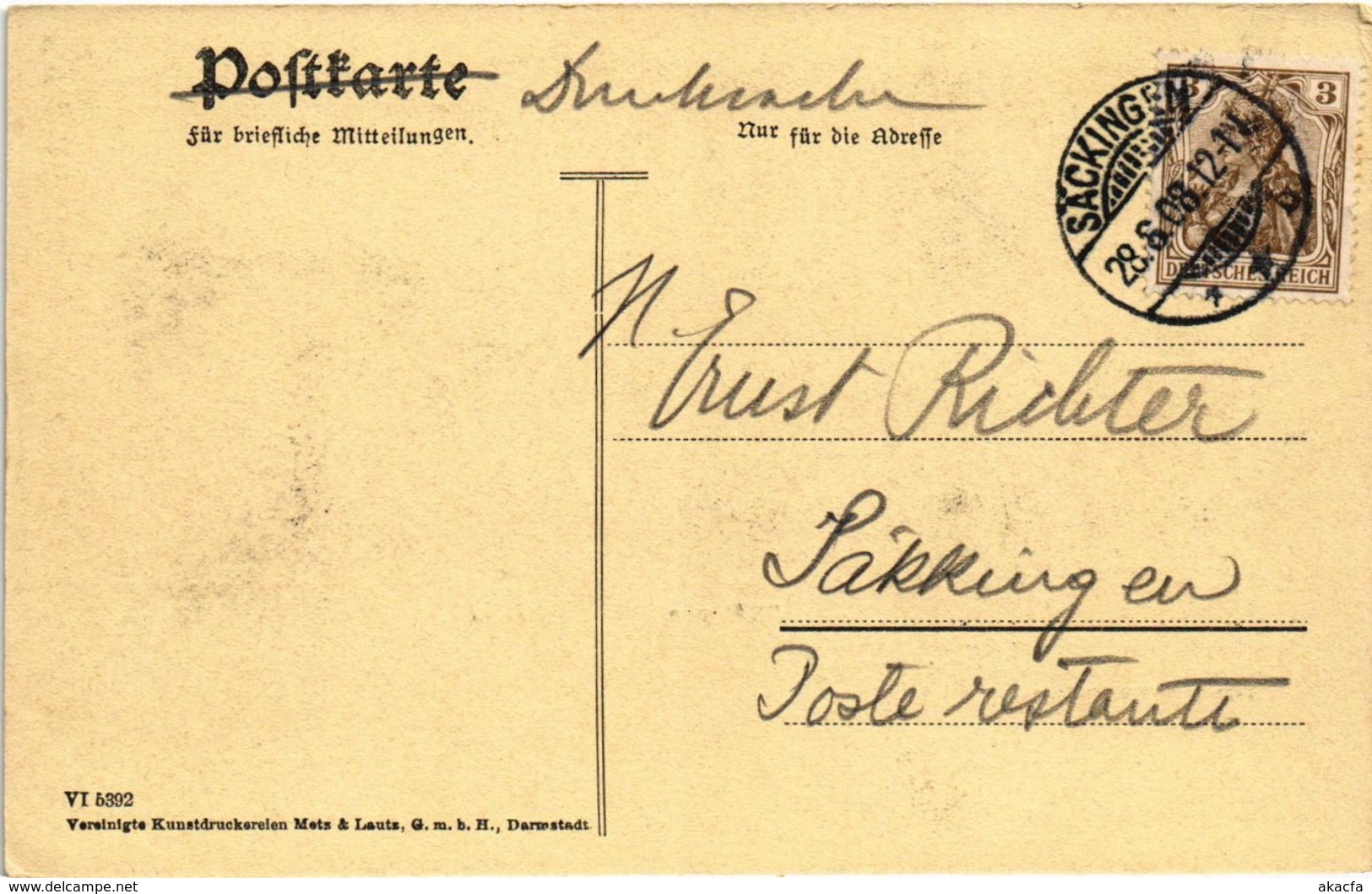 CPA AK Bad Sackingen - Trompeter Von Sackingen - Total GERMANY (969889) - Bad Saeckingen