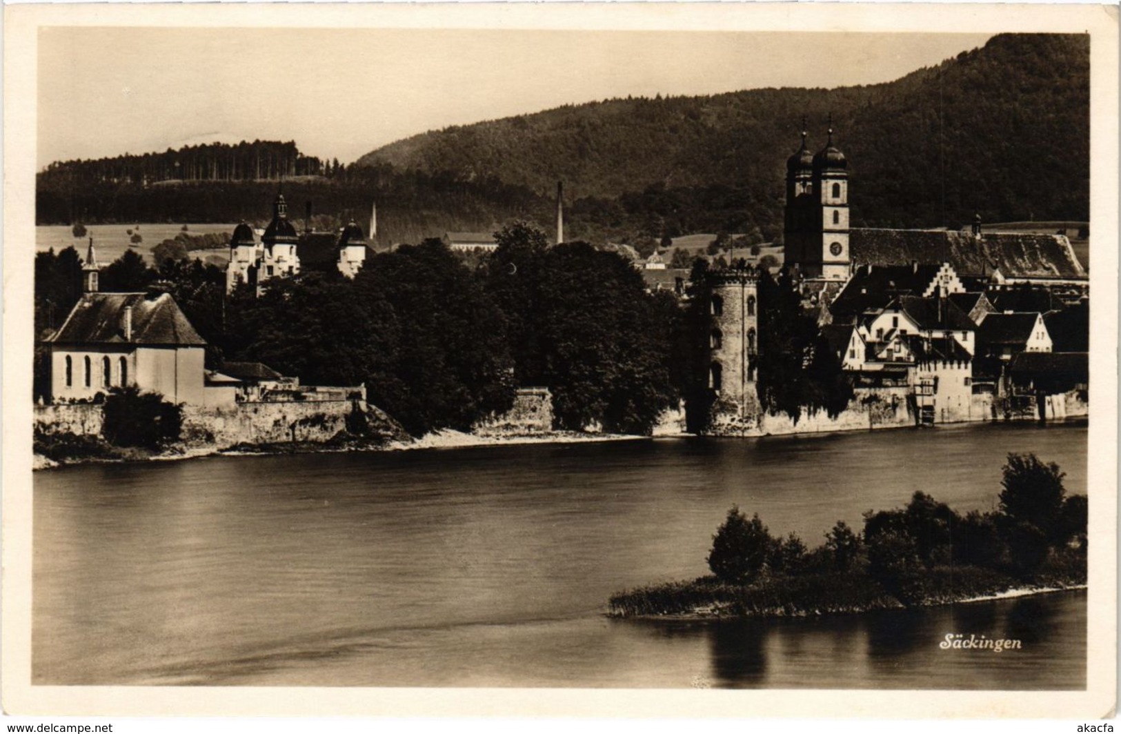 CPA AK Bad Sackingen - Ansicht - View GERMANY (969895) - Bad Saeckingen