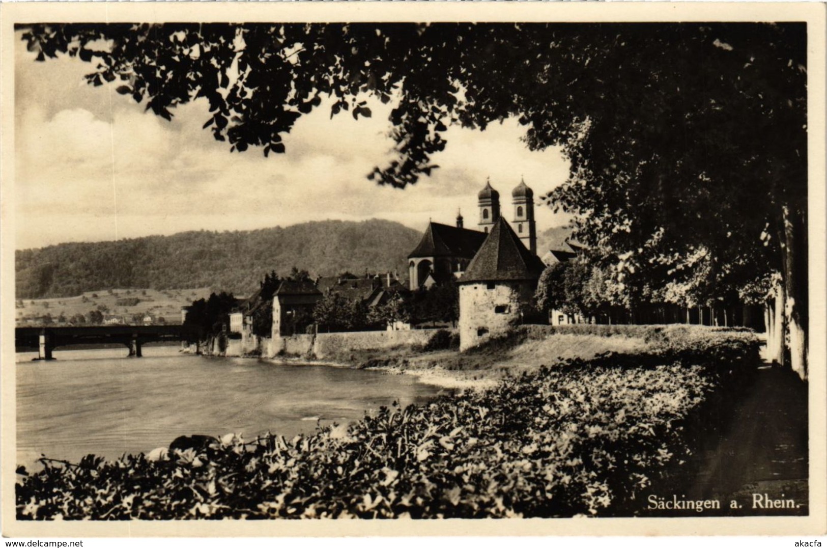 CPA AK Bad Sackingen - Ansicht - View GERMANY (969909) - Bad Saeckingen