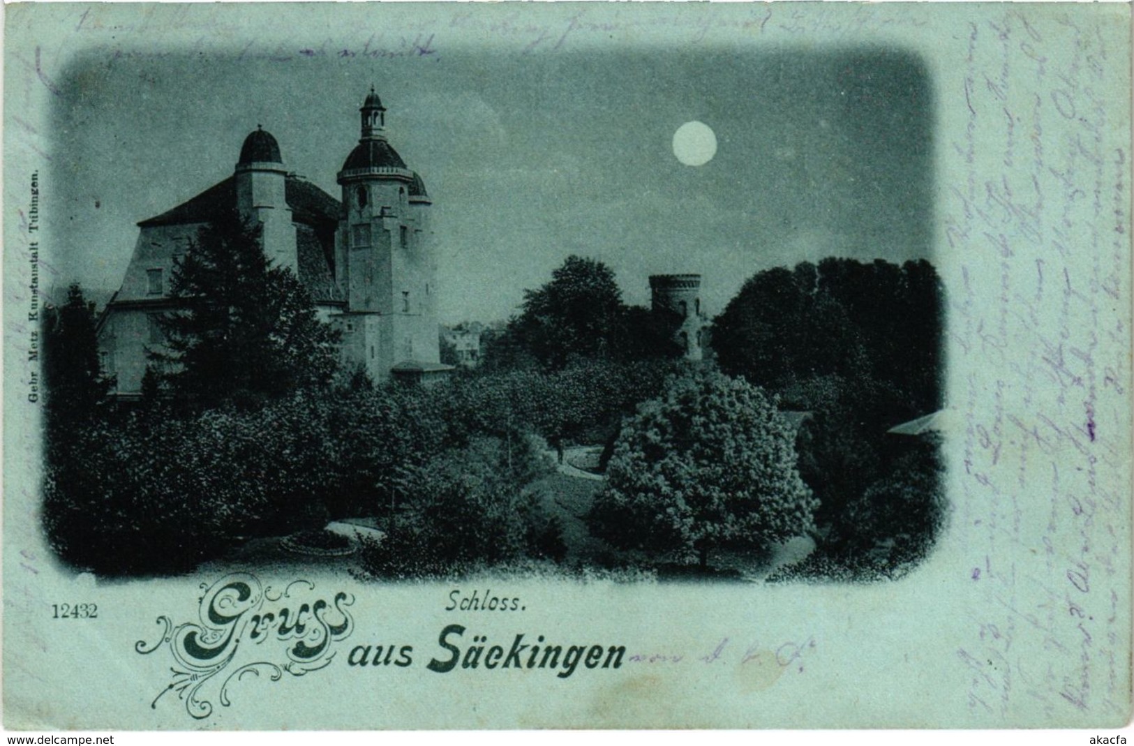 CPA AK Bad Sackingen - Schloss GERMANY (969929) - Bad Saeckingen