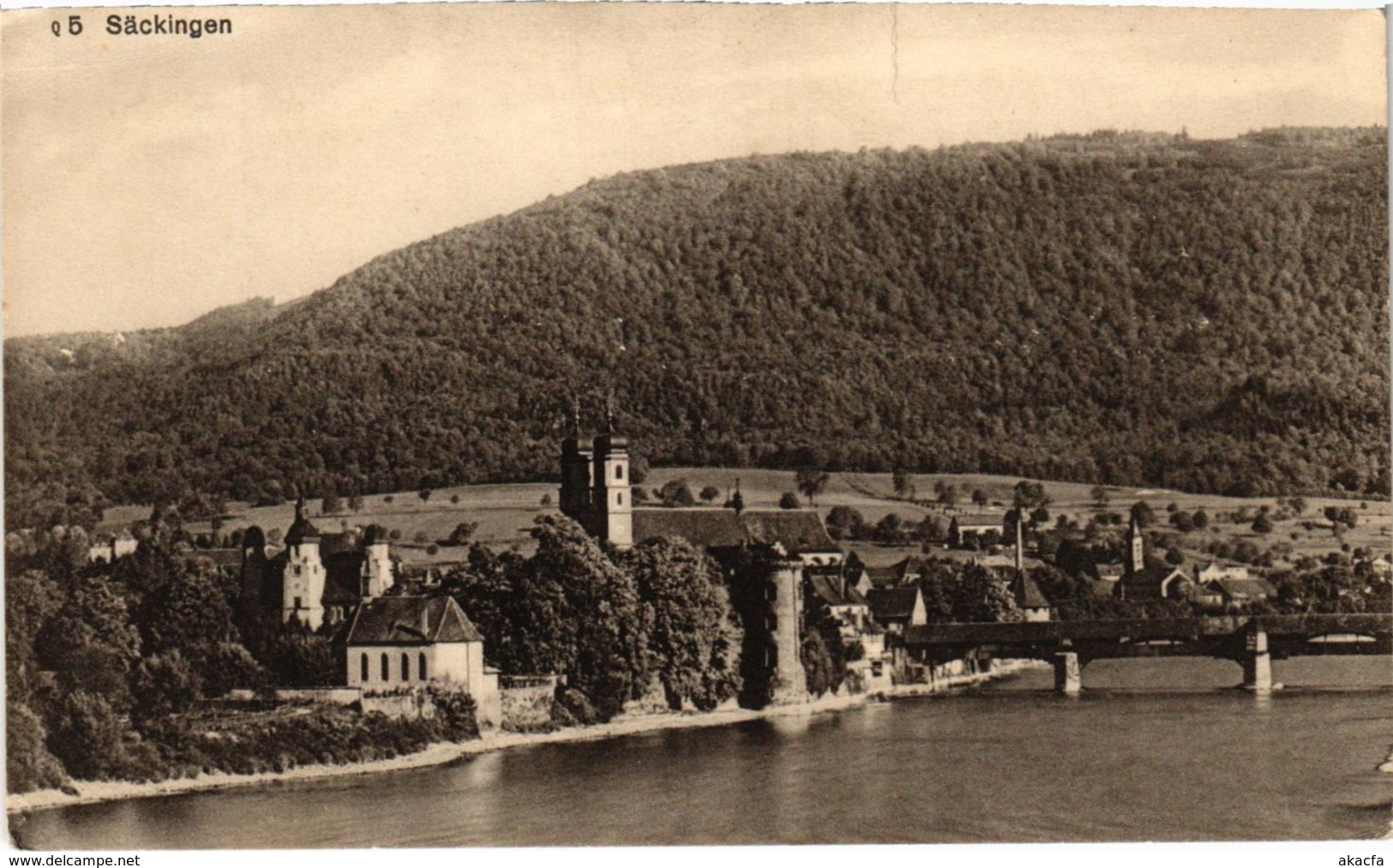 CPA AK Bad Sackingen - Panorama GERMANY (969931) - Bad Saeckingen