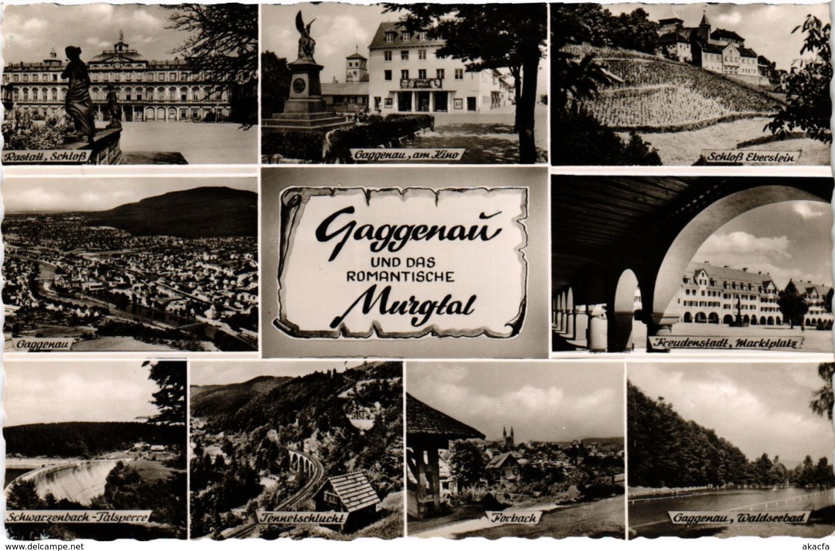 CPA AK Gaggenau - Murgtal - Scenes - Views GERMANY (969998) - Gaggenau