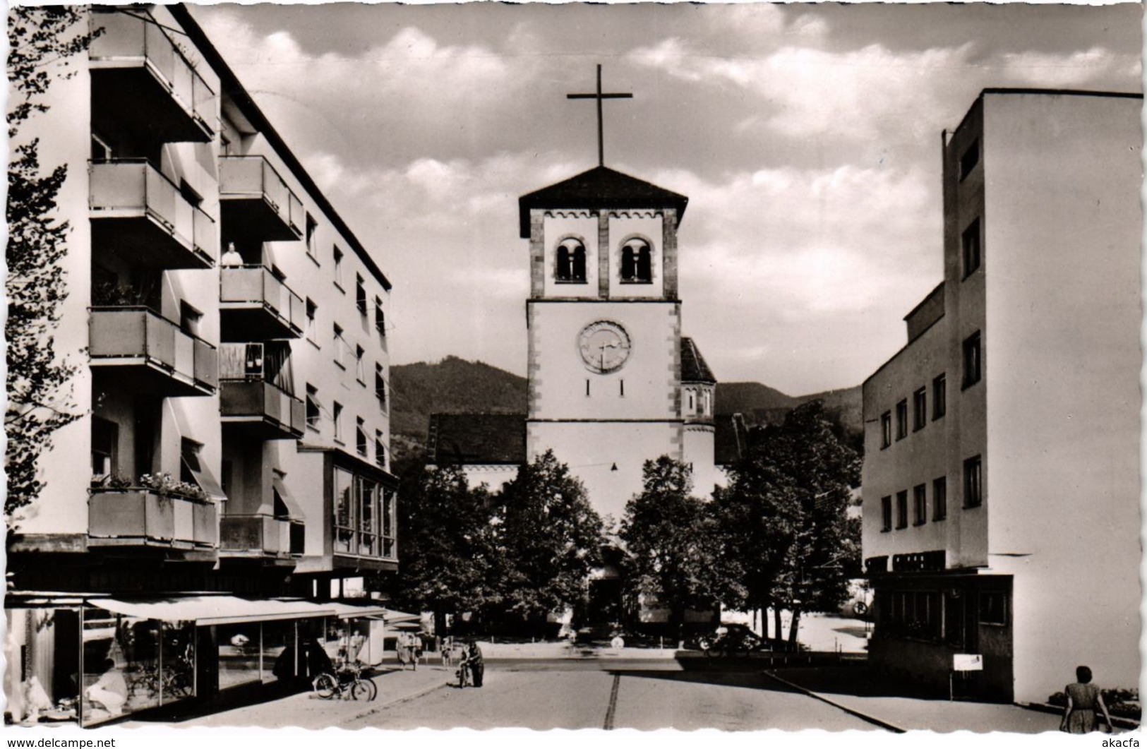 CPA AK Gaggenau - Platz - Square Scene GERMANY (969999) - Gaggenau