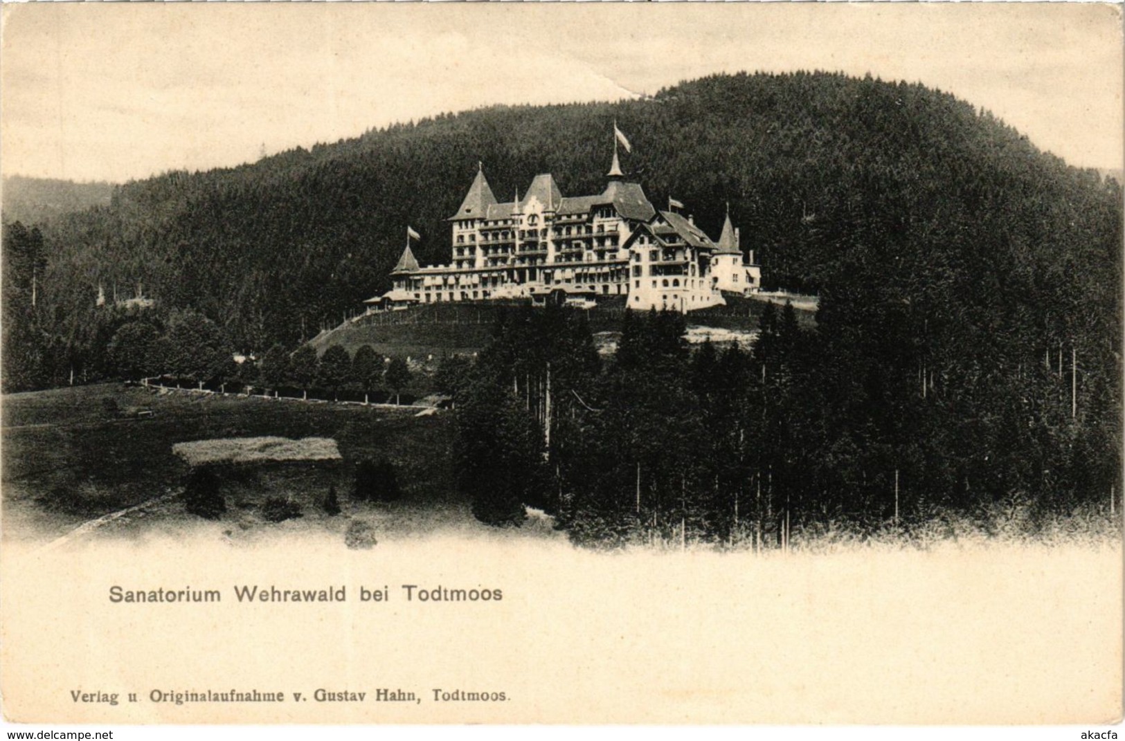 CPA AK Todtmoos - Sanatorium Wehrawald Bei Todtmoos GERMANY (1030027) - Todtmoos