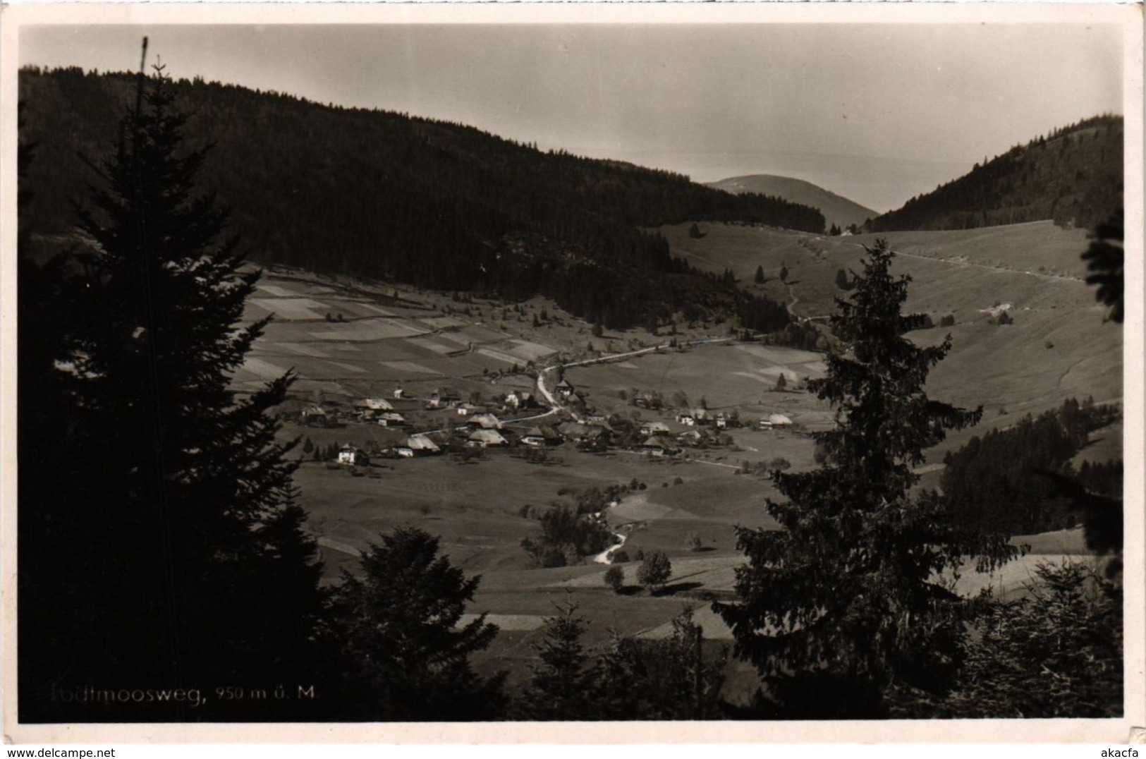 CPA AK Todtmoos - Todtmoosweg - Panorama GERMANY (1030052) - Todtmoos