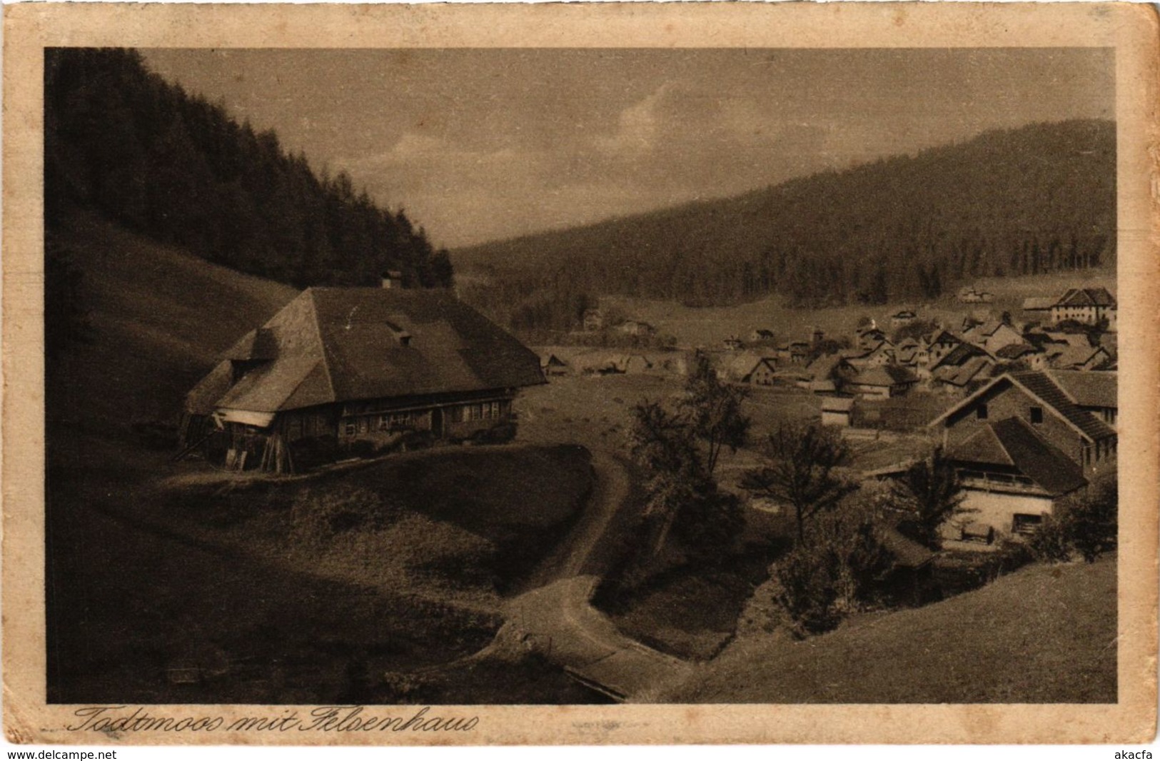 CPA AK Todtmoos - Todtmoos Mit Felsenhaus GERMANY (1030055) - Todtmoos