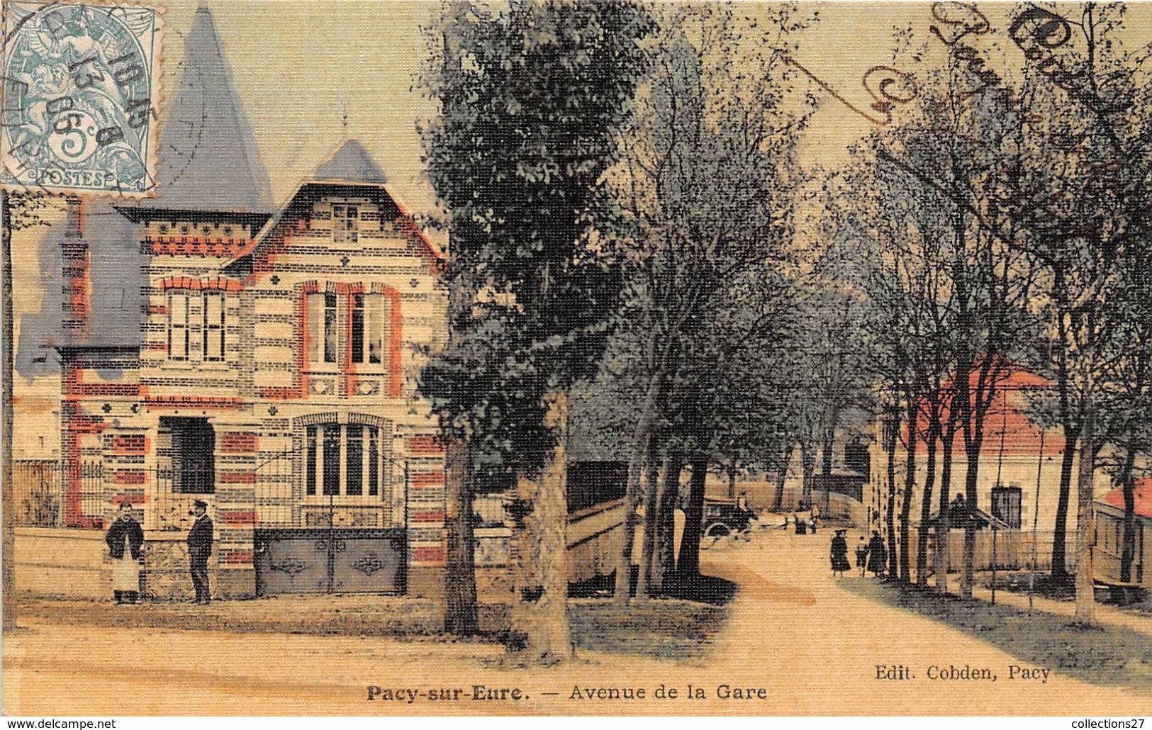 27-PACY-SUR-EURE-AVENUE DE LA GARE - Pacy-sur-Eure