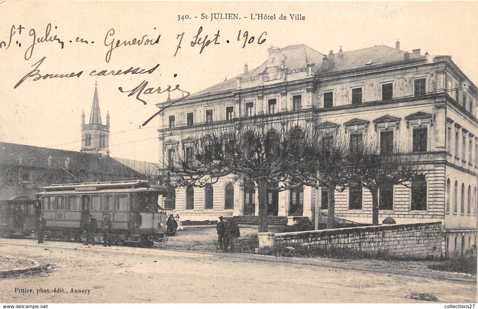 74-SAINT-JULIEN- L'HÔTEL DE VILLE - Saint-Julien-en-Genevois