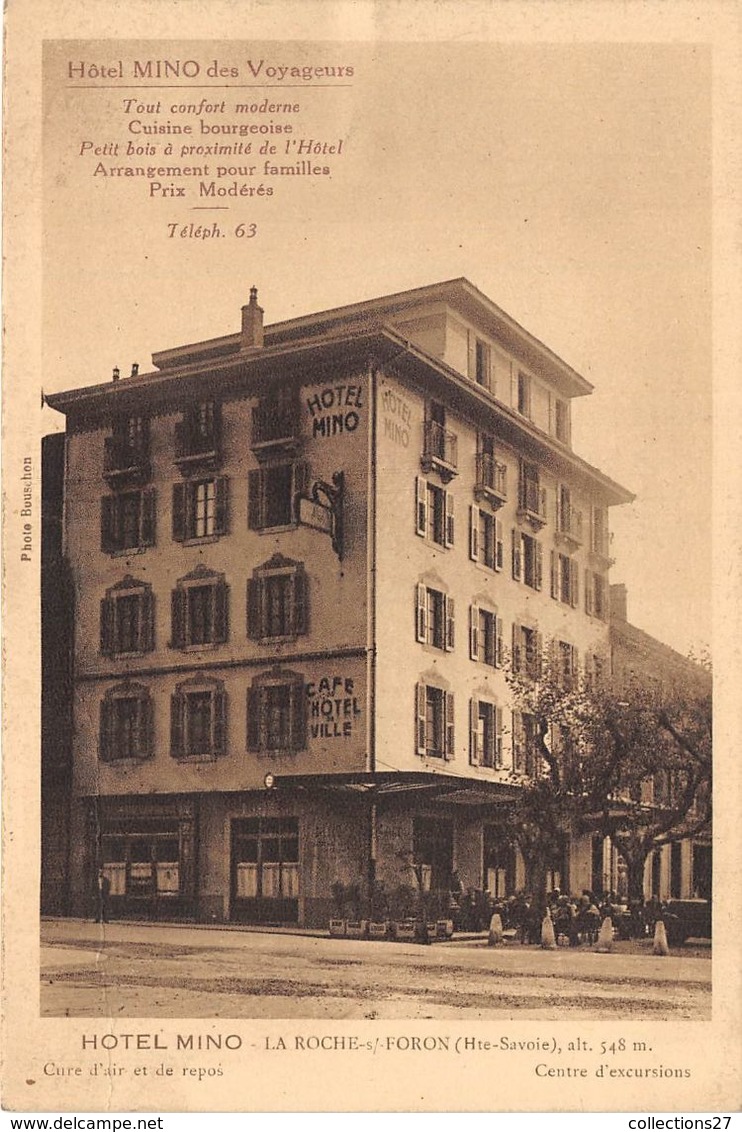 74-LA-ROCHE-SUR-FORON- HÔTEL MINO - La Roche-sur-Foron