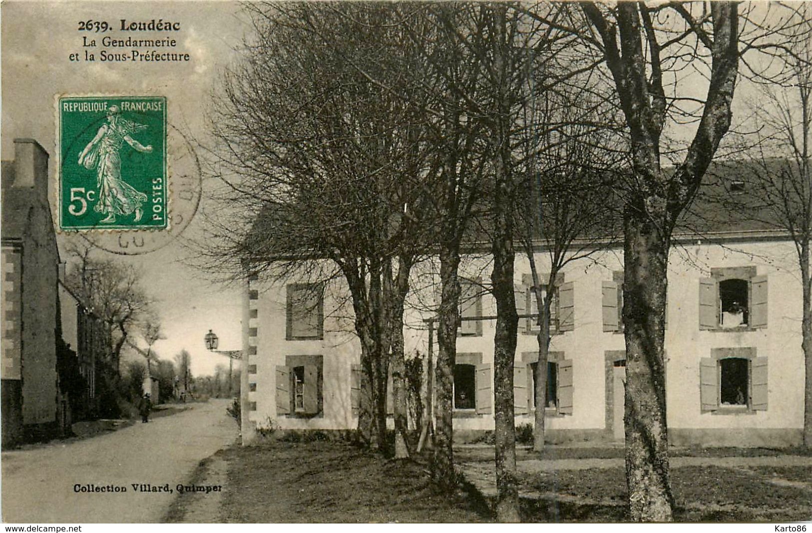 Loudéac * La Gendarmerie Nationale Et La Sous Préfecture * Gendarme - Loudéac