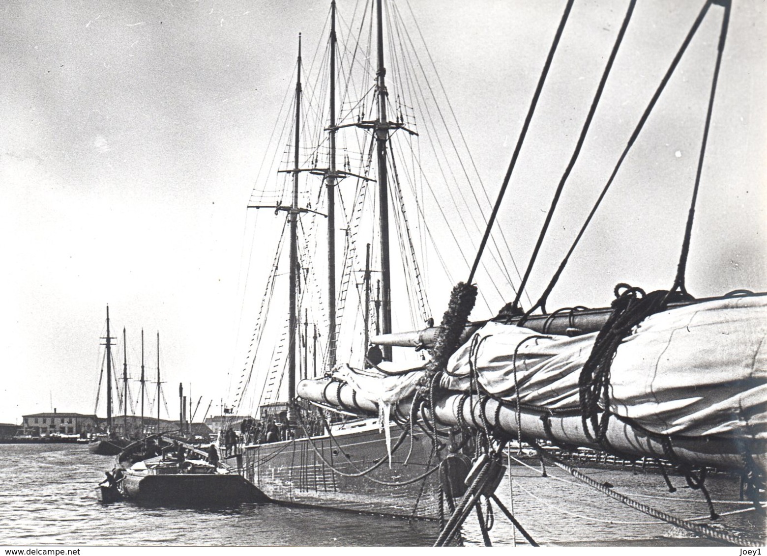 Photo Andrieux St Pierre Et Miquelon Bateaux Format 13/18 - Schiffe