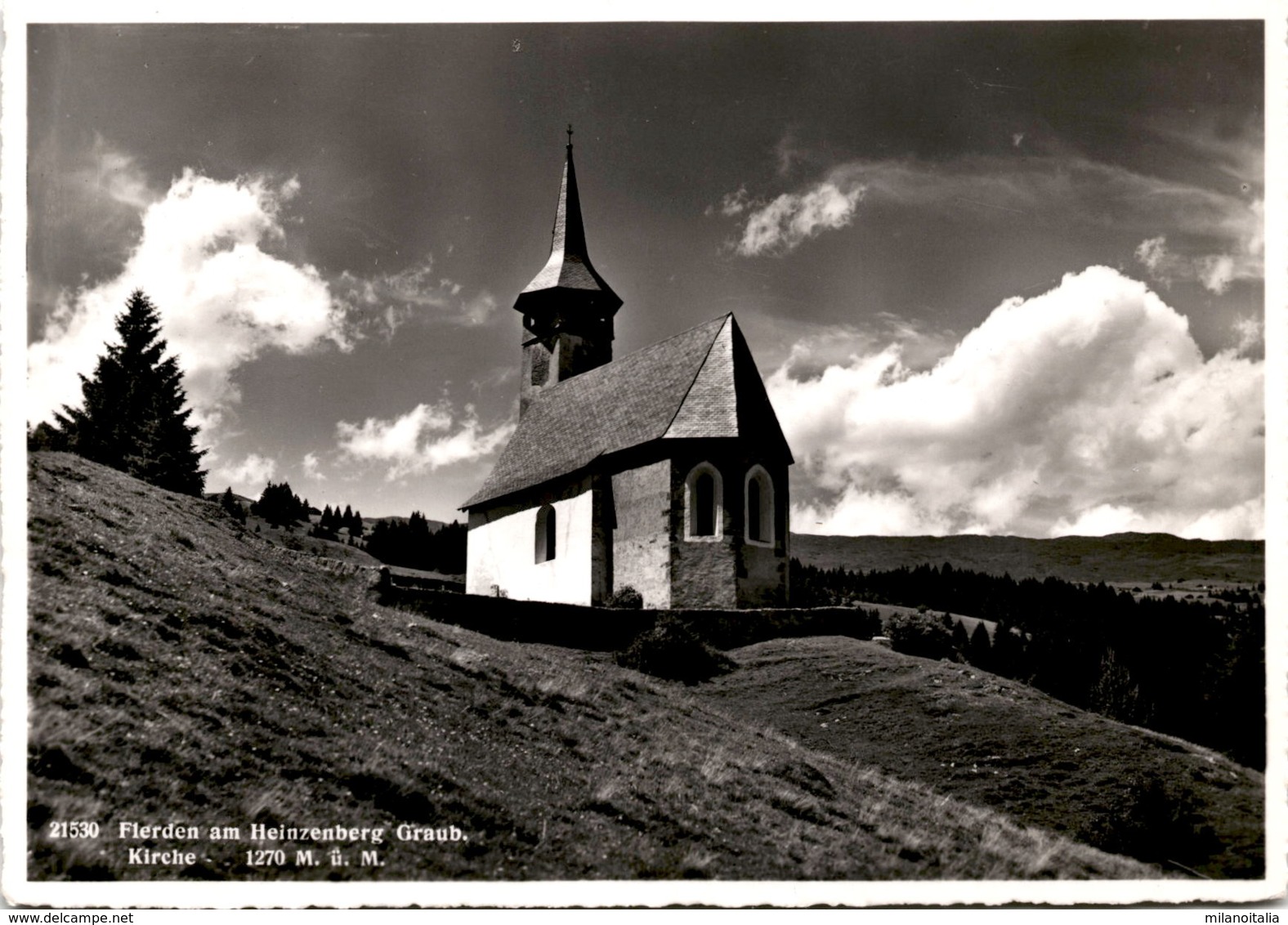 Flerden Am Heinzenberg Grbd. - Kirche (21530) - Flerden