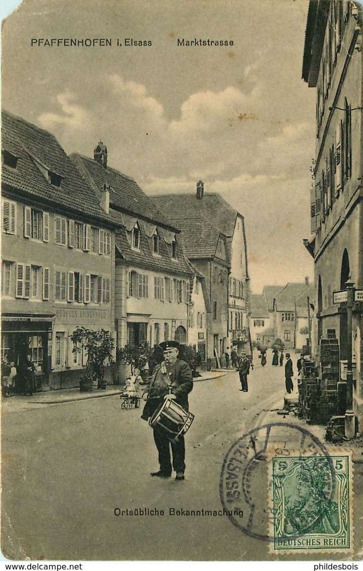 ALLEMAGNE  PFAFFENHOFEN  Marktstrasse (anglsupghe) - Pfaffenhofen