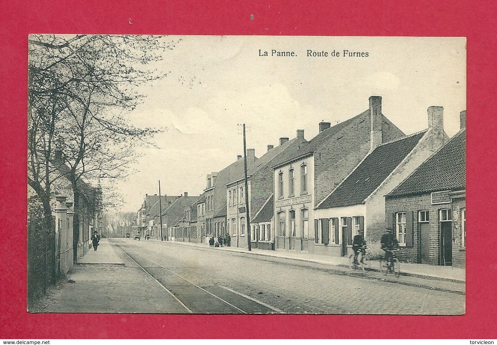 C.P. De Panne = Route  De Furnes - De Panne