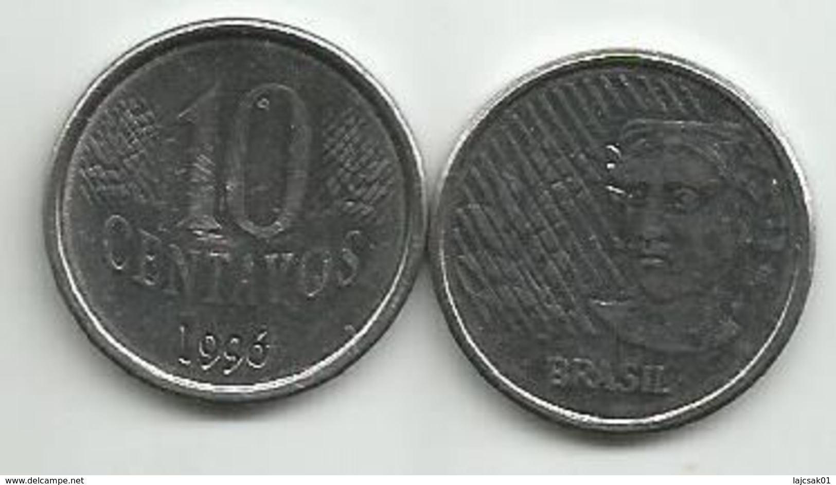 Brazil 10 Centavos 1996. KM#633 - Brazil