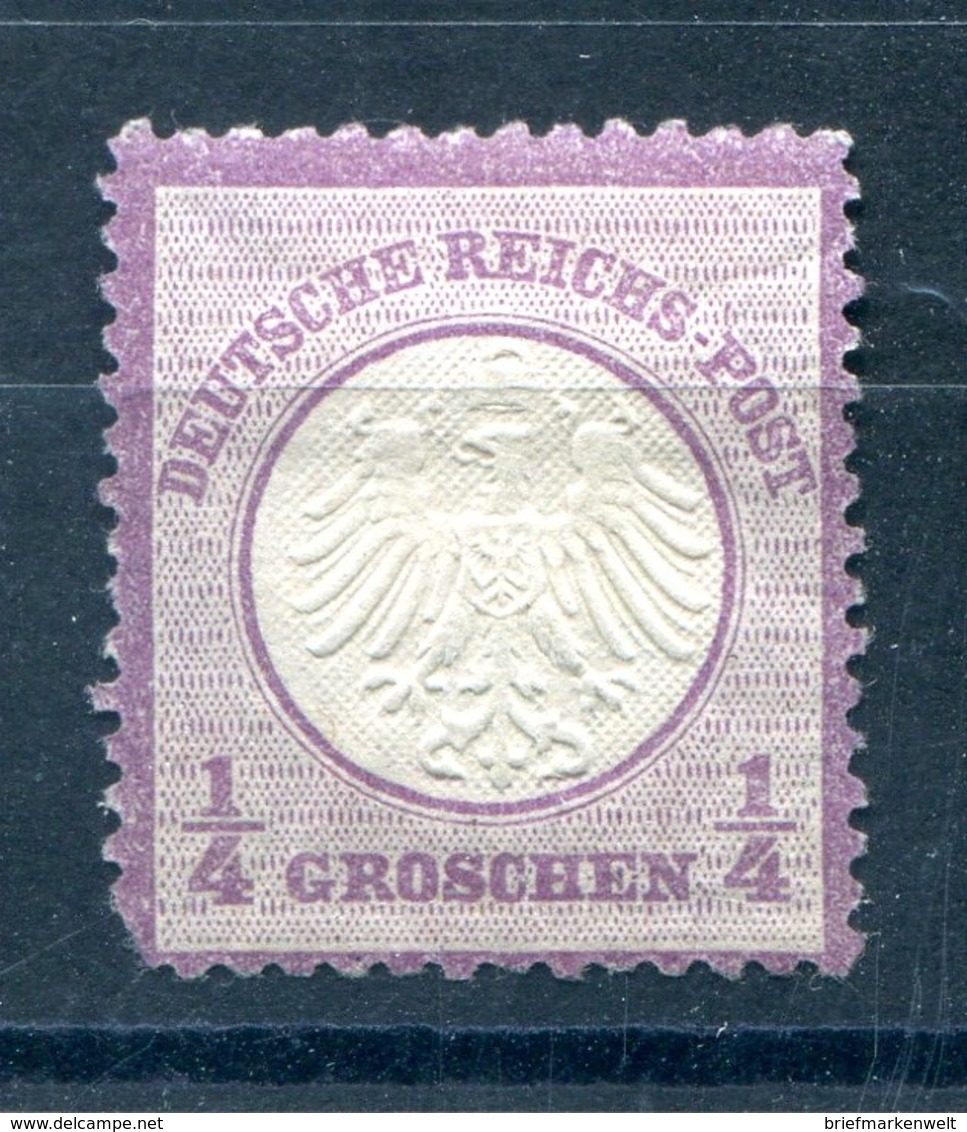DR-Brustschild 1 Tadellos * MH 300EUR (H4976 - Unused Stamps