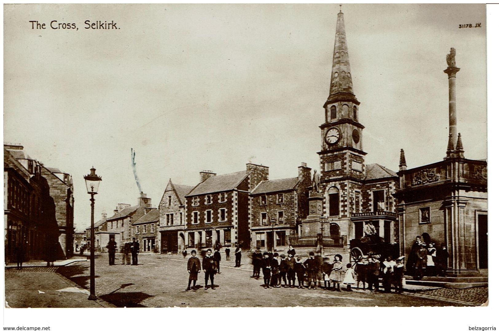 ECOSSE  -  SELKIRK -  The Cross,  Selkirk    (   Carte Pas Courante Rare ) - Berwickshire