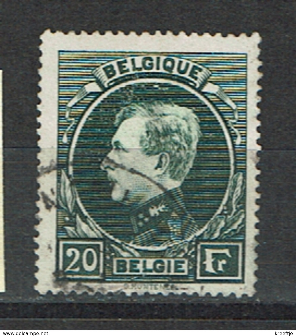 20F Koning Albert I Uit 1929 (OBP 290 ) - 1929-1941 Groot Montenez