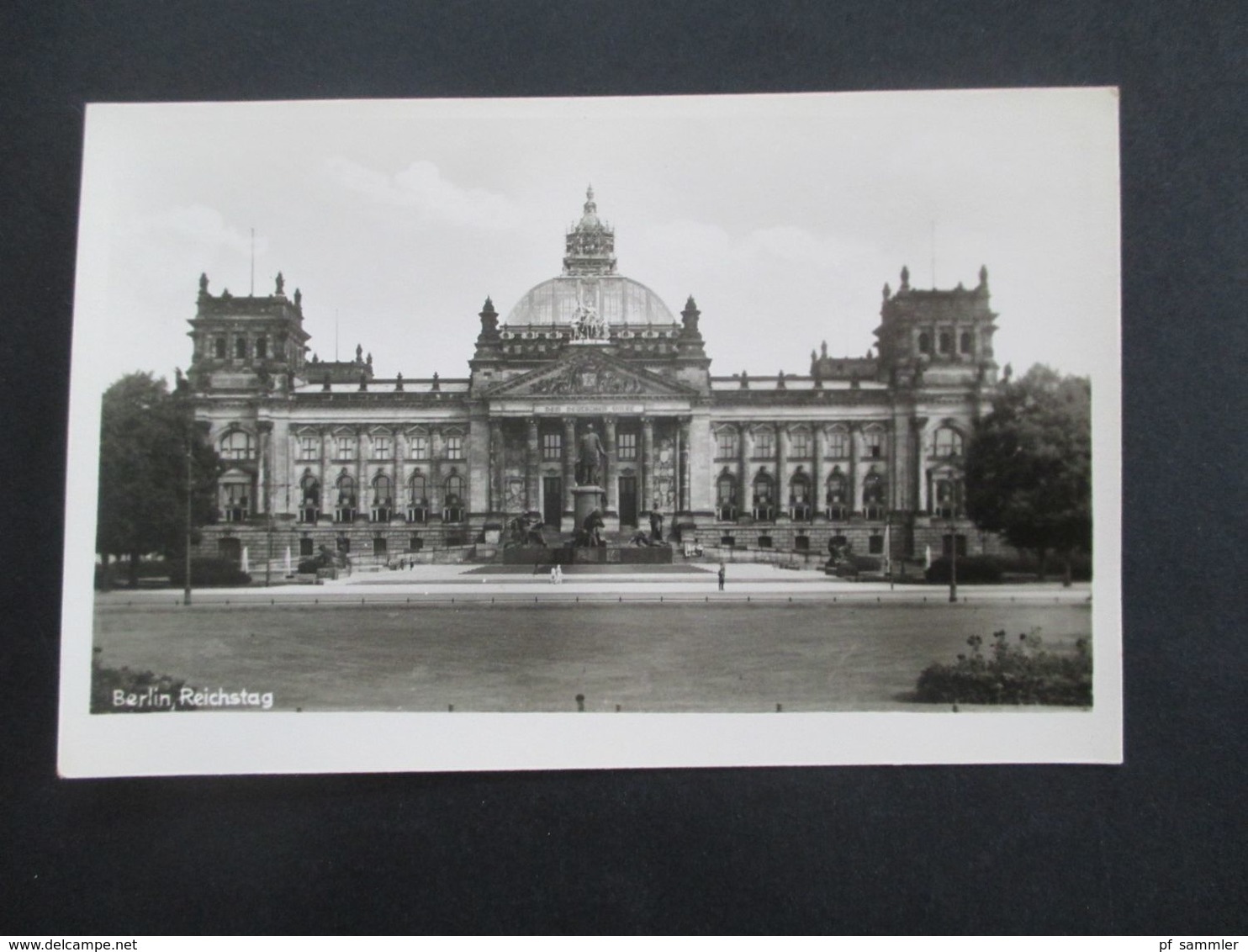 Berlin Ende 1940er / Anfang 50er Jahre Echtfoto AK Verlag Rudolf Pracht Berlin Reichstag - Mitte