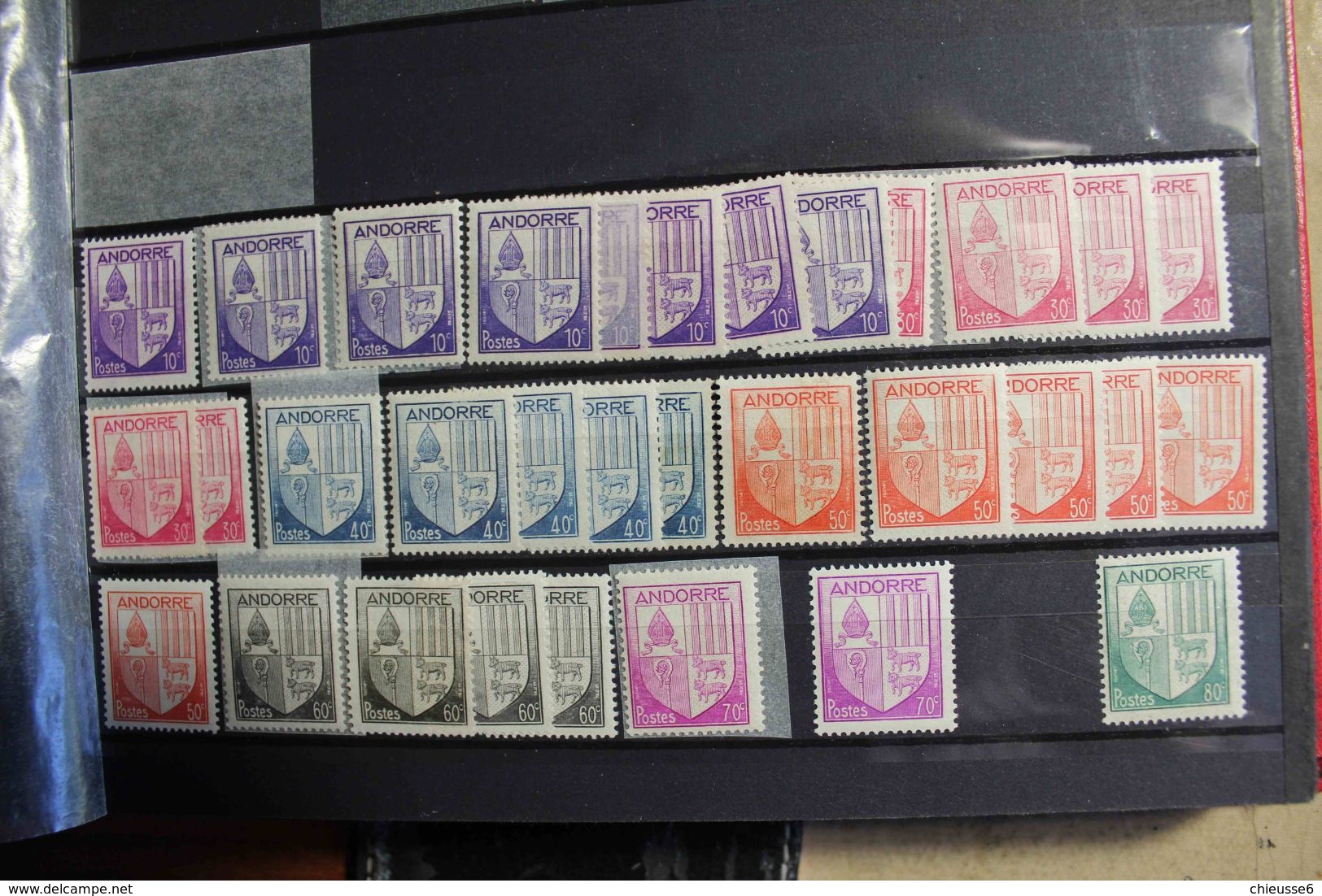 Andorre Collection  Timbres Neuf **, *, (*) - Collections