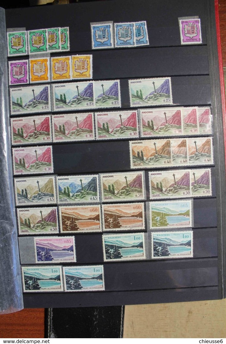 Andorre collection  timbres neuf **, *, (*)