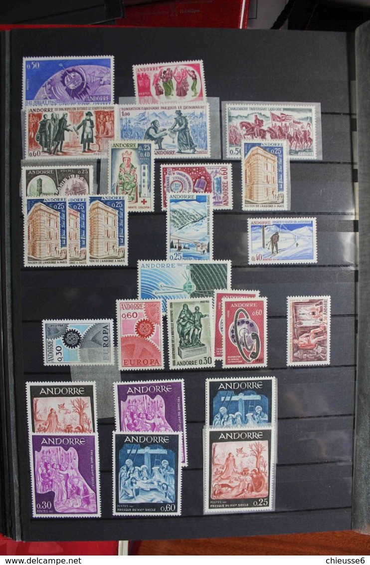 Andorre collection  timbres neuf **, *, (*)