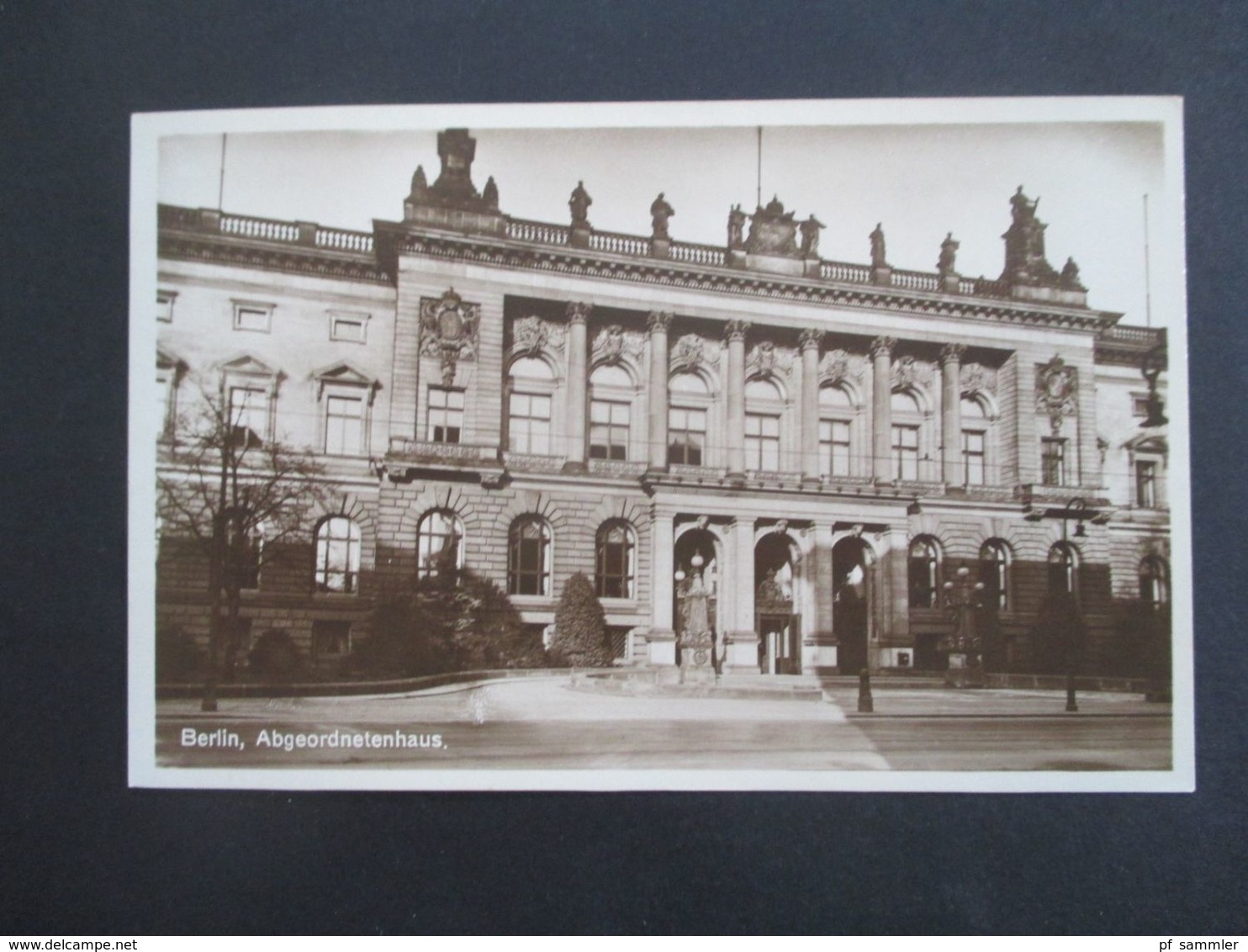 Deutsches Reich AK Berlin Abgeordnetenhaus Verlag Gustav Mandel, Berlin - Mitte