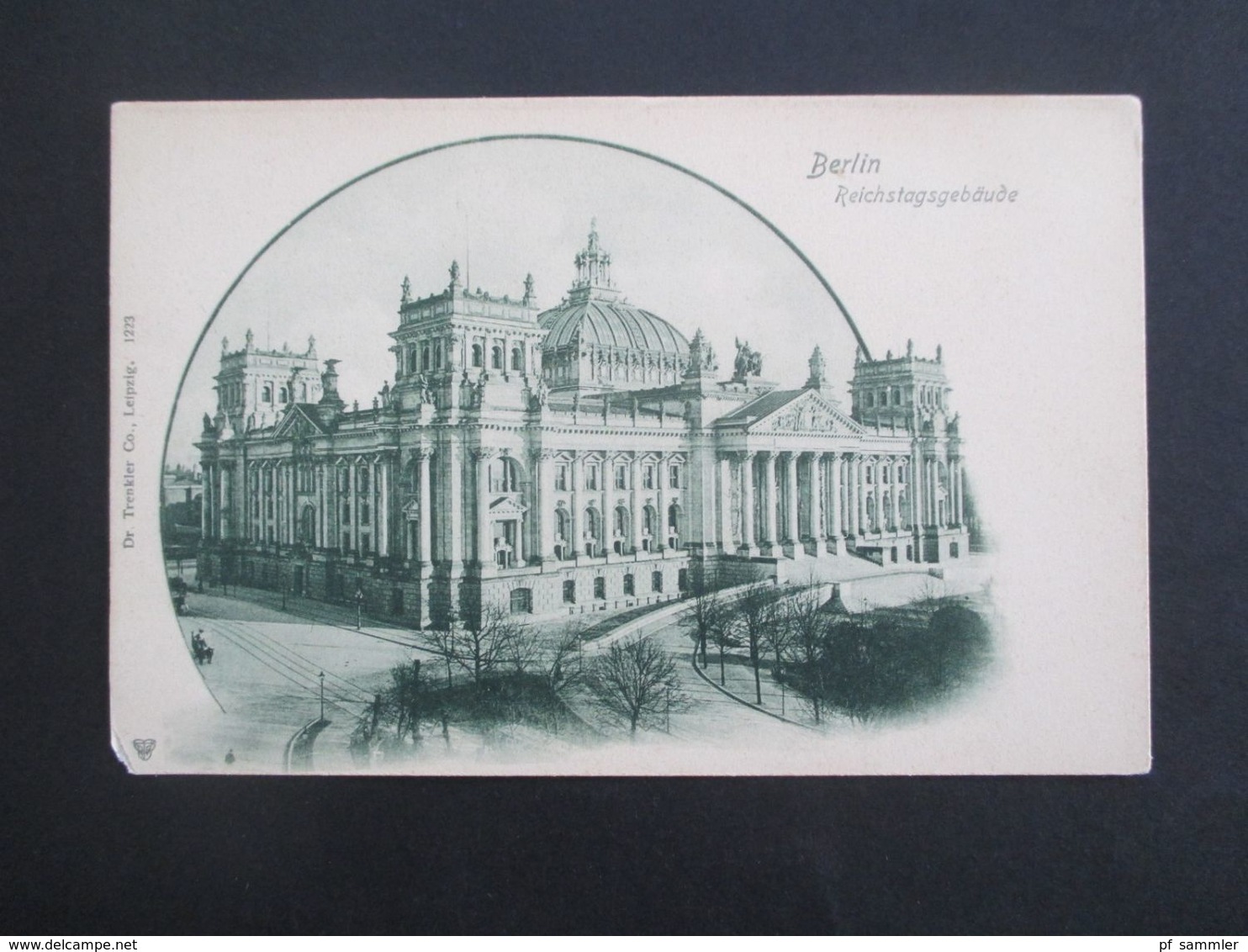 Deutsches Reich Um 1900 AK Berlin Reichstagsgebäude Verlag Dr. Trenkler Co. Leipzig - Mitte