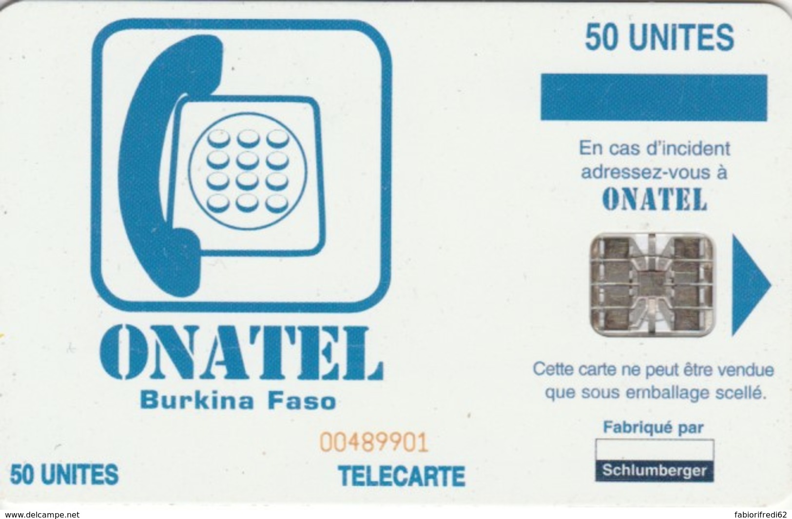 PHONE CARD BURKINA FASO (E61.15.5 - Burkina Faso