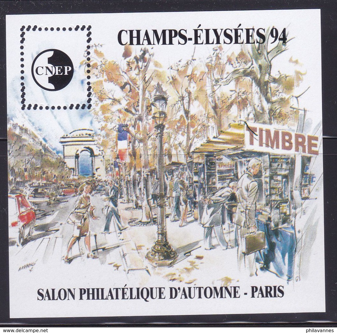France, Bloc CNEP *, N°19, Champs Elysées94, Cote  30€ ( 200625/010) - CNEP