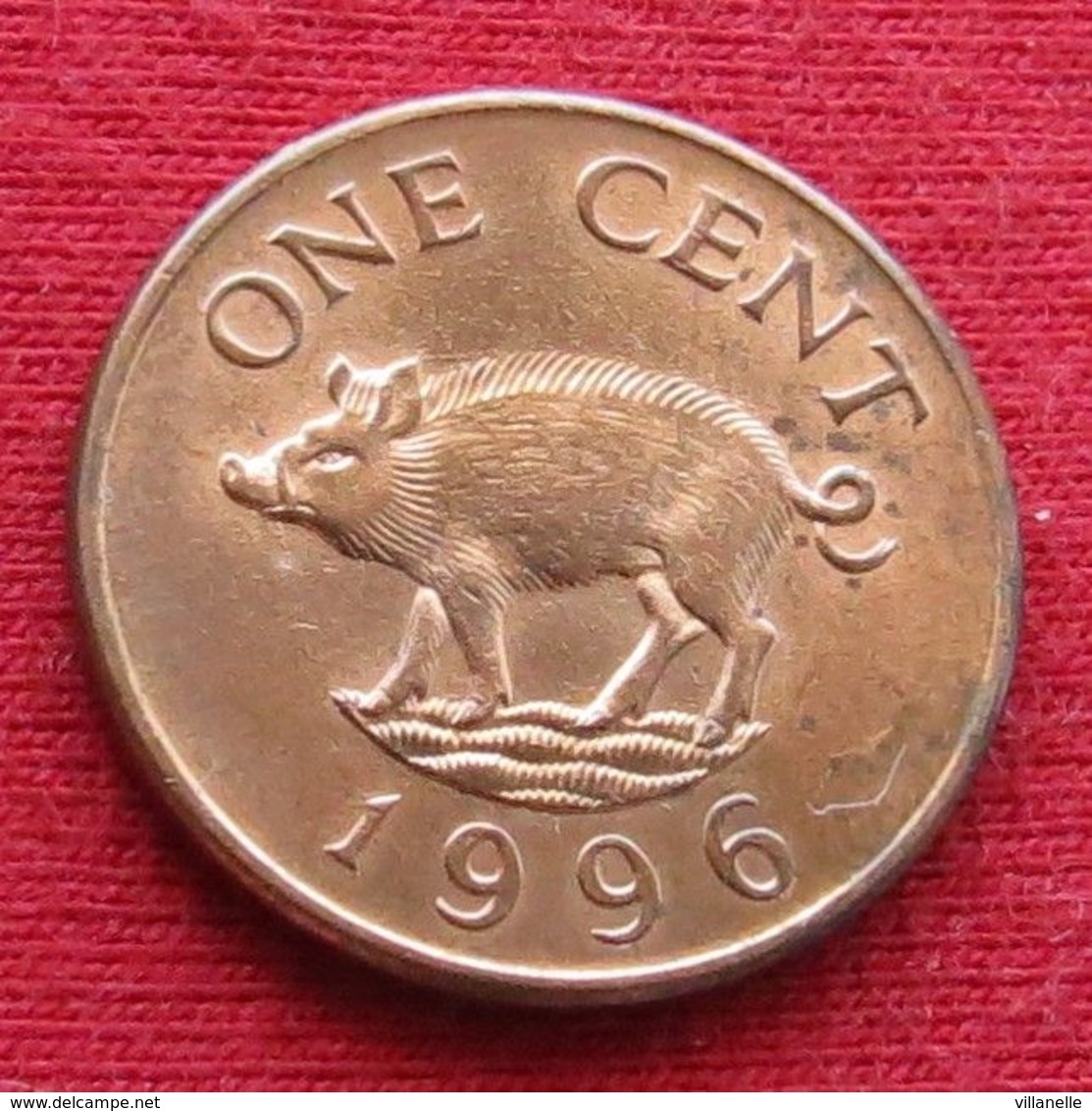 Bermuda 1 Cent 1996 KM# 44b Bermudes Bermudas - Bermuda