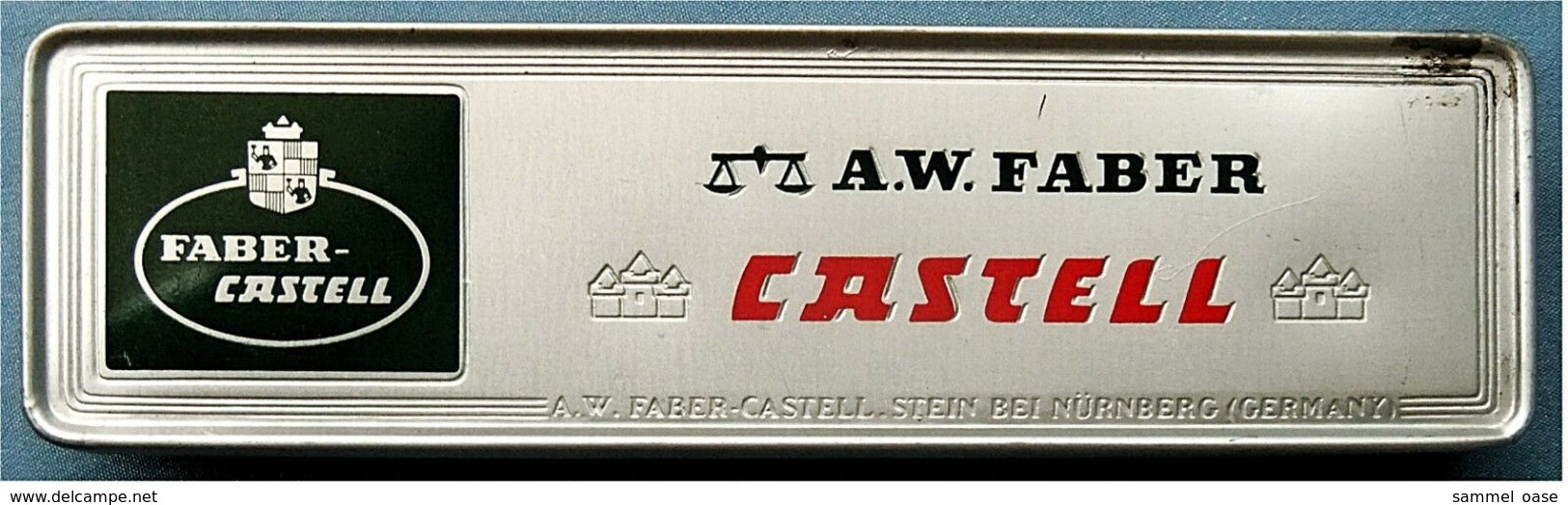 A. W. Faber Castell Blechdose Für Stifte - 1980er Jahre - Ca. 18 X 5,5 X 2 Cm   -  (ot) - Other & Unclassified