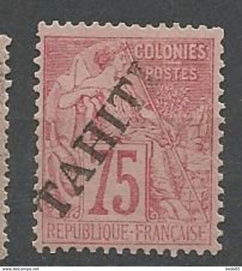 TAHITI N° 17 NEUF*  TRACE DE CHARNIERE / MH - Unused Stamps