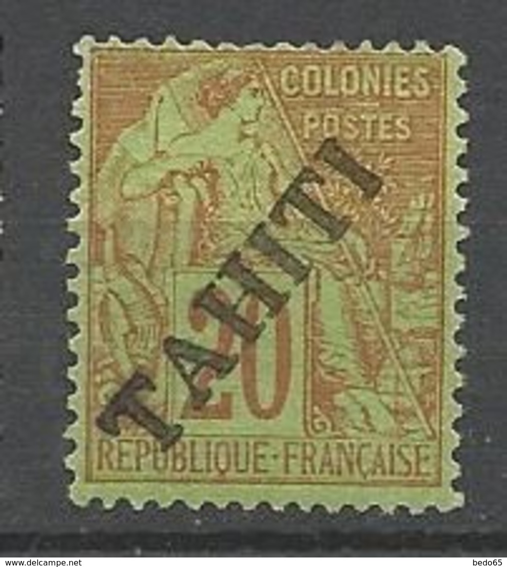 TAHITI N° 13 NEUF*  TRACE DE CHARNIERE / MH - Unused Stamps