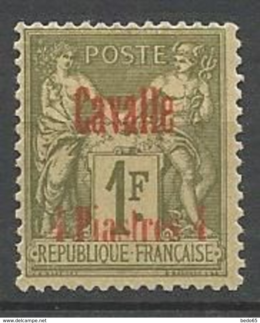 CAVALLE N° 8 NEUF* Trace De CHARNIERE  / MH - Unused Stamps