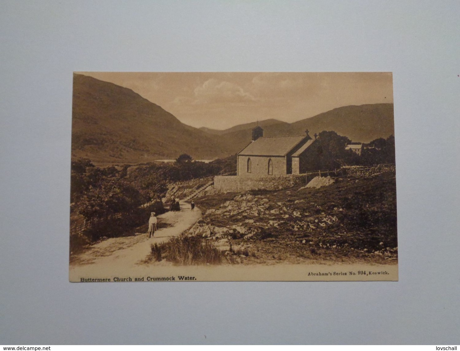 Buttermere Church And Crummock Water. - Buttermere